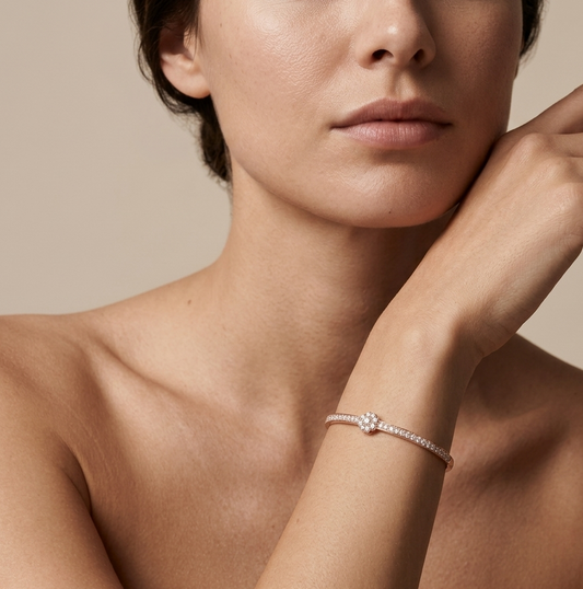 Rose Gold Stainless Steel Bracelet