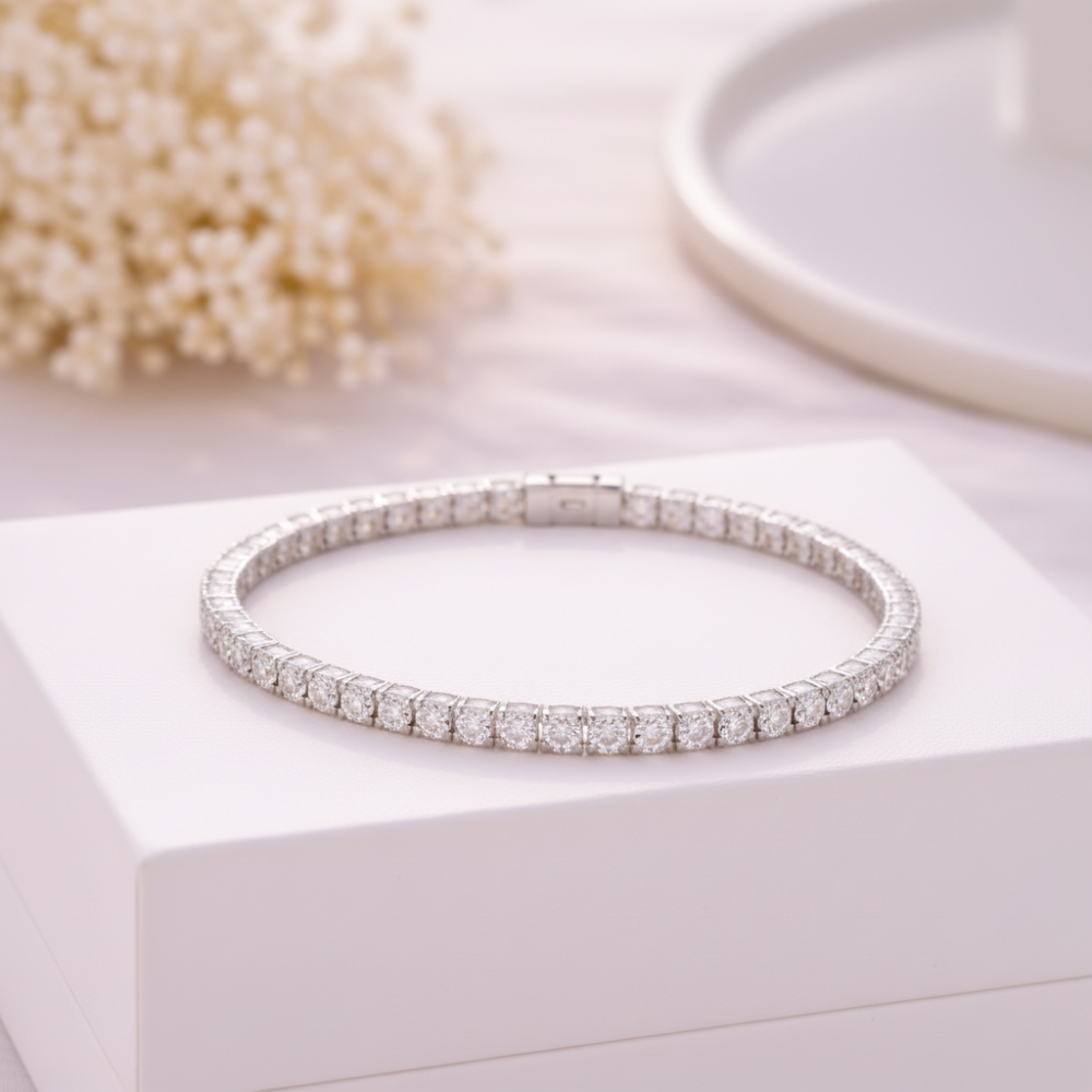 Silver Stainless Steel Bracelet