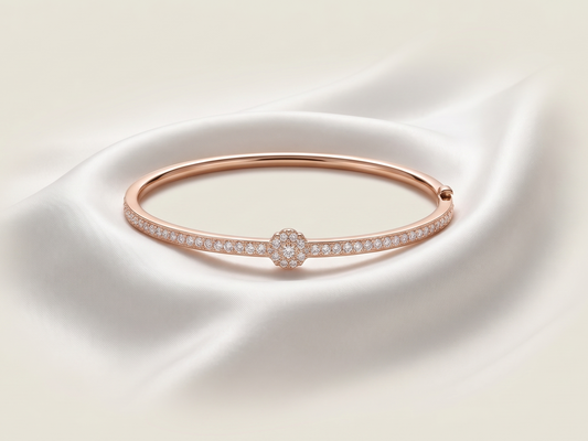 Rose Gold Stainless Steel Bracelet