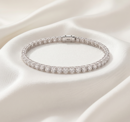 Silver Stainless Steel Bracelet